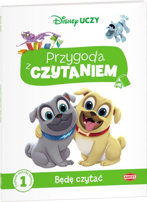 Disney uczy Bingo i Rolly w akcji Przygoda z czytaniem Będę czytać 1 PCG-9302 Disney uczy Bingo i Rolly w akcji Przygoda z czytaniem Będę czytać 1 PCG-9302