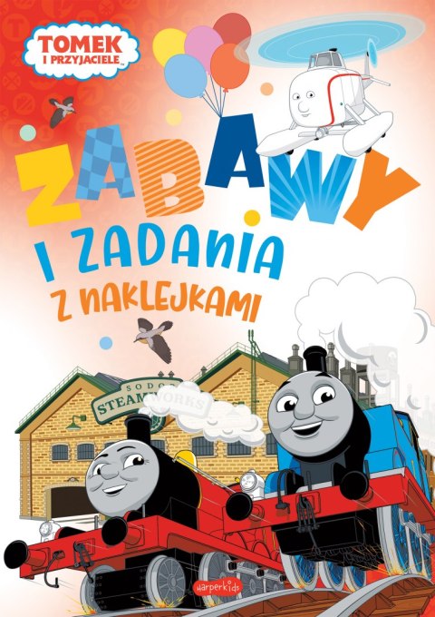 Tomek i przyjaciele. Zabawy i zadania z naklejkami Tomek i przyjaciele. Zabawy i zadania z naklejkami