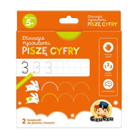 Dłuuugie rysowanki Piszę cyfry 5+ Dłuuugie rysowanki Piszę cyfry 5+