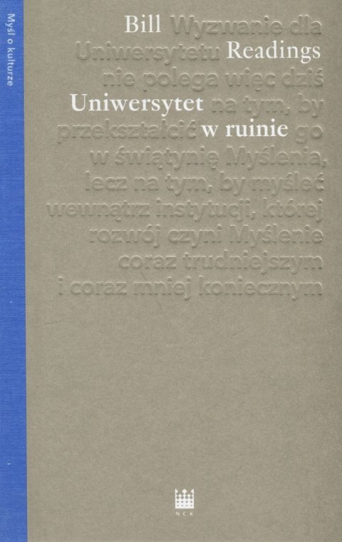 Uniwersytet w ruinie Uniwersytet w ruinie