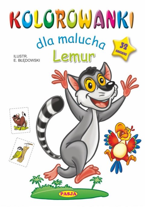 Lemur kolorowanki dla malucha Lemur kolorowanki dla malucha