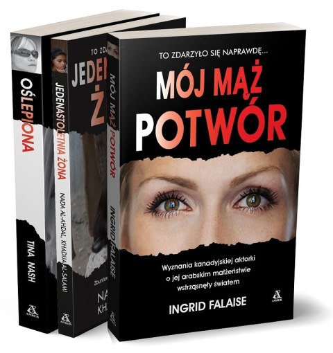 Pakiet Mój mąż potwór / Jedenastoletnia żona / Oślepiona Pakiet Mój mąż potwór / Jedenastoletnia żona / Oślepiona