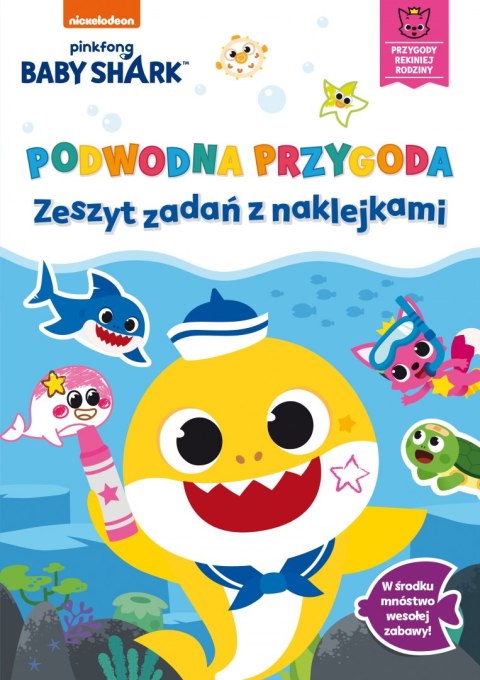 Podwodna przygoda. Zeszyt zadań z naklejkami Podwodna przygoda. Zeszyt zadań z naklejkami