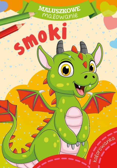 Smoki. Maluszkowe malowanie Smoki. Maluszkowe malowanie