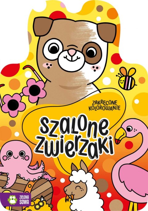 Szalone zwierzaki. Zakręcone kolorowanie Szalone zwierzaki. Zakręcone kolorowanie