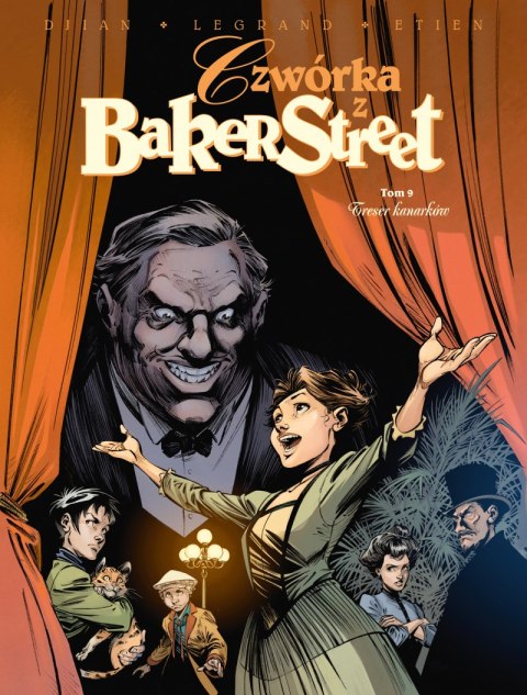 Treser kanarków. Czwórka z Baker Street. Tom 9 Treser kanarków. Czwórka z Baker Street. Tom 9