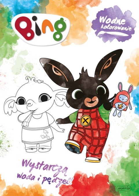 Bing. Wodne kolorowanie Bing. Wodne kolorowanie