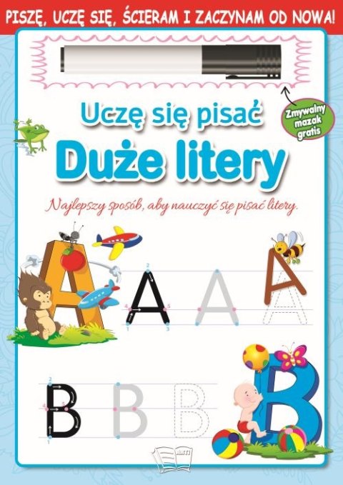 Duże litery. Uczę się pisać Duże litery. Uczę się pisać