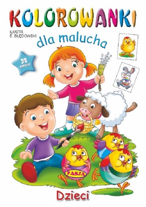 Wielkanoc. Kolorowanki dla malucha Wielkanoc. Kolorowanki dla malucha