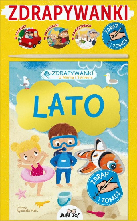 Lato. Zdrapywanki z Manią i Tyniem Lato. Zdrapywanki z Manią i Tyniem