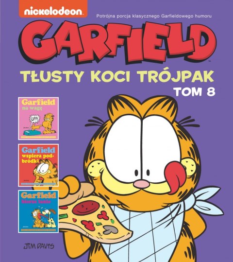 Garfield. Tłusty koci trójpak. Tom 8 Garfield. Tłusty koci trójpak. Tom 8