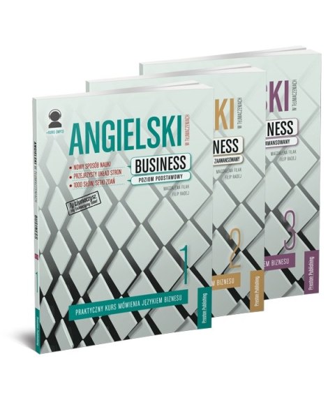 Pakiet angielski w tłumaczeniach business / poziom podstawowy / poziom średniozaawansowany / poziom zaawansowany wyd. 2 Pakiet angielski w tłumaczeniach business / poziom podstawowy / poziom średniozaawansowany / poziom zaawansowany wyd. 2