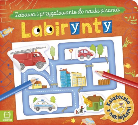 Labirynty zabawa i przygotowanie do nauki pisania Labirynty zabawa i przygotowanie do nauki pisania