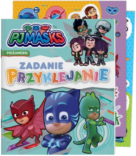 Pidżamersi. Zadanie Przyklejanie PJ Masks Pidżamersi. Zadanie Przyklejanie PJ Masks