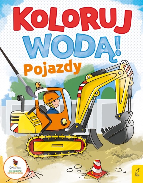 Pojazdy. Koloruj wodą Pojazdy. Koloruj wodą