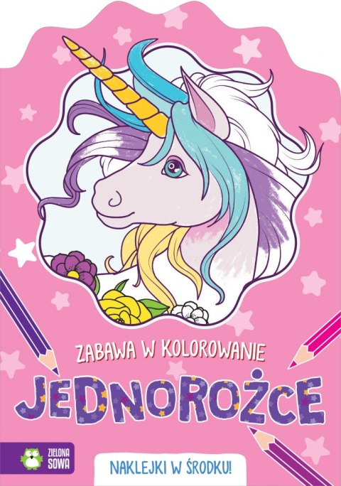Jednorożce. Zabawa w kolorowanie Jednorożce. Zabawa w kolorowanie