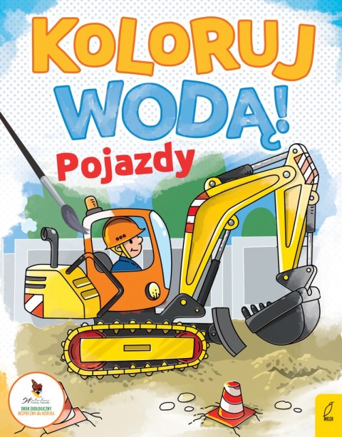 Pojazdy. Koloruj wodą Pojazdy. Koloruj wodą