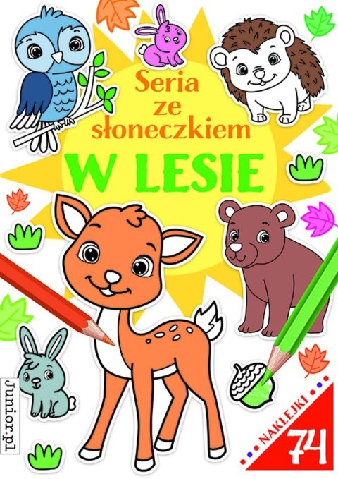 W lesie. Seria ze słoneczkiem W lesie. Seria ze słoneczkiem