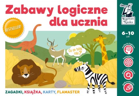 Zabawy logiczne dla ucznia. Kapitan Nauka wyd. 3 Zabawy logiczne dla ucznia. Kapitan Nauka wyd. 3