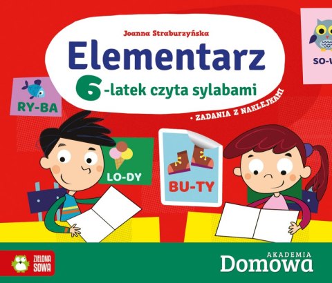 Elementarz 6-latek czyta sylabami domowa akademia Elementarz 6-latek czyta sylabami domowa akademia