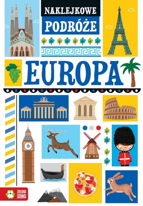 Europa. Naklejkowe podróże Europa. Naklejkowe podróże