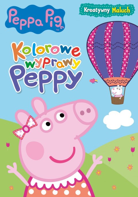 Kolorowe wyprawy Peppy. Kreatywny maluch. Świnka Peppa Kolorowe wyprawy Peppy. Kreatywny maluch. Świnka Peppa