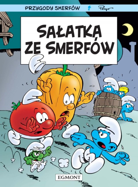 Sałatka ze Smerfów. Smerfy Komiks Sałatka ze Smerfów. Smerfy Komiks