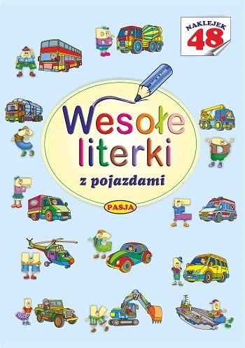 Wesołe literki z pojazdami Wesołe literki z pojazdami
