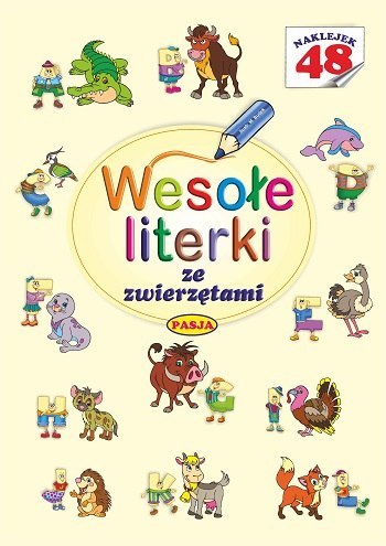 Wesołe literki ze zwierzętami Wesołe literki ze zwierzętami