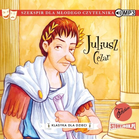 CD MP3 Juliusz Cezar. Klasyka dla dzieci. William Szekspir CD MP3 Juliusz Cezar. Klasyka dla dzieci. William Szekspir