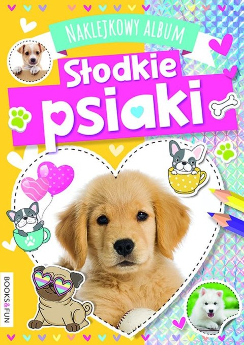 Słodkie psiaki. Naklejkowy album Słodkie psiaki. Naklejkowy album