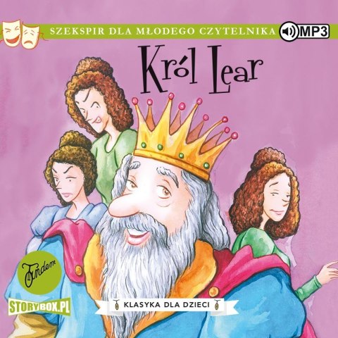 CD MP3 Król Lear. Klasyka dla dzieci. William Szekspir CD MP3 Król Lear. Klasyka dla dzieci. William Szekspir