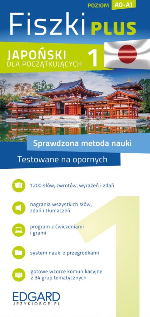 Japoński dla początkujących. Fiszki PLUS wyd. 2 Japoński dla początkujących. Fiszki PLUS wyd. 2