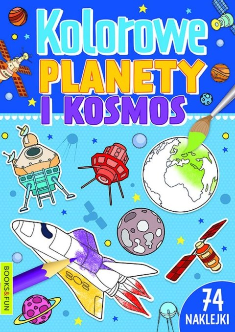 Kolorowe planety i kosmos Kolorowe planety i kosmos