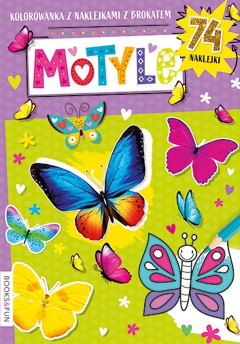 Motyle. Kolorowanka Motyle. Kolorowanka