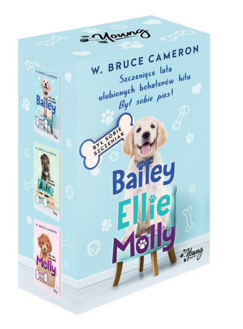 Pakiet Był sobie szczeniak. Bailey / Ellie / Molly Pakiet Był sobie szczeniak. Bailey / Ellie / Molly