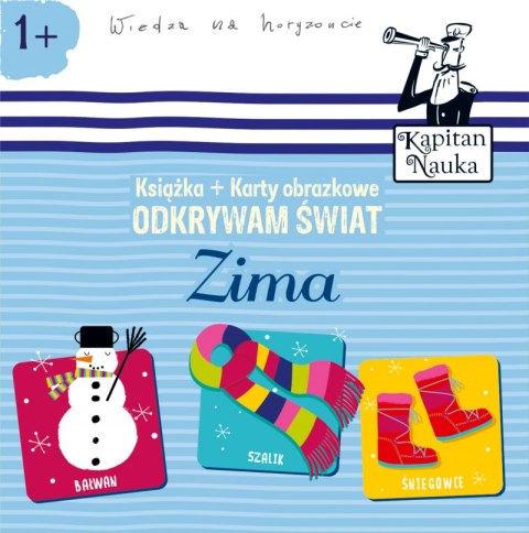 Zima. Odkrywam świat. Książeczka + karty obrazkowe wyd. 2 Zima. Odkrywam świat. Książeczka + karty obrazkowe wyd. 2