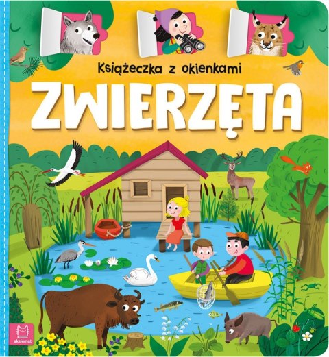 Zwierzęta. Książeczka z okienkami Zwierzęta. Książeczka z okienkami