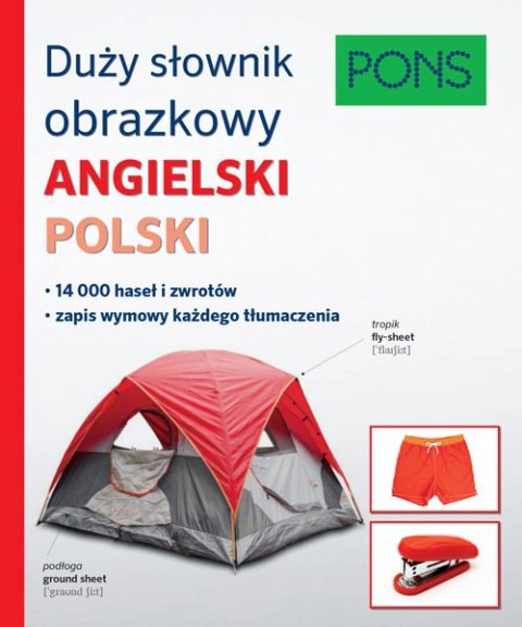 Duży słownik obrazkowy PONS Angielski Duży słownik obrazkowy PONS Angielski