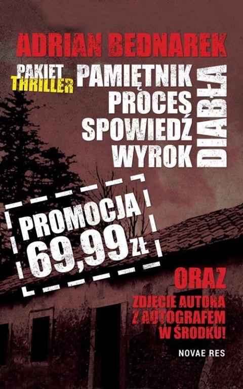 Pakiet Pamiętnik diabła / Proces diabła / Spowiedź diabła / Wyrok diabła Pakiet Pamiętnik diabła / Proces diabła / Spowiedź diabła / Wyrok diabła