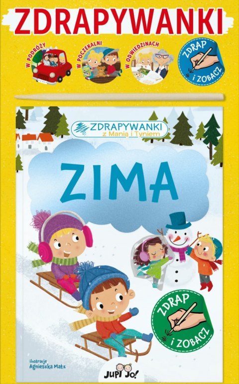 Zima. Zdrapywanki z Manią i Tyniem Zima. Zdrapywanki z Manią i Tyniem