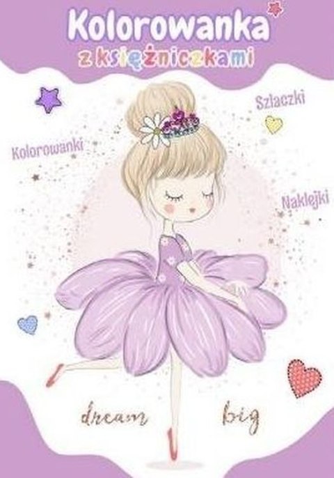Kolorowanka z księżniczkami (z brokatem) Kolorowanka z księżniczkami (z brokatem)