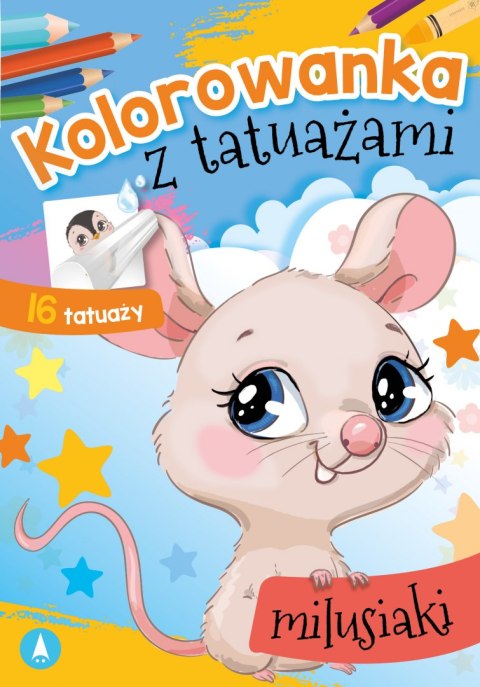 Milusiaki. Kolorowanka z tatuażami Milusiaki. Kolorowanka z tatuażami