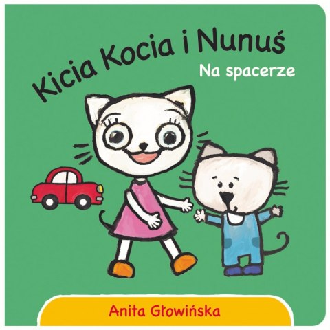 Na spacerze. Kicia Kocia i Nunuś Na spacerze. Kicia Kocia i Nunuś
