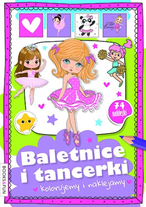 Baletnice i tancerki. Kolorujemy i naklejamy Baletnice i tancerki. Kolorujemy i naklejamy