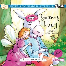 CD MP3 Sen nocy letniej. Klasyka dla dzieci. William Szekspir