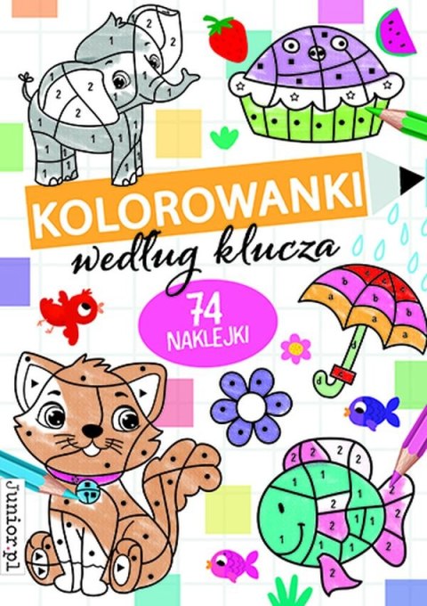Kolorowanki według klucza Kolorowanki według klucza
