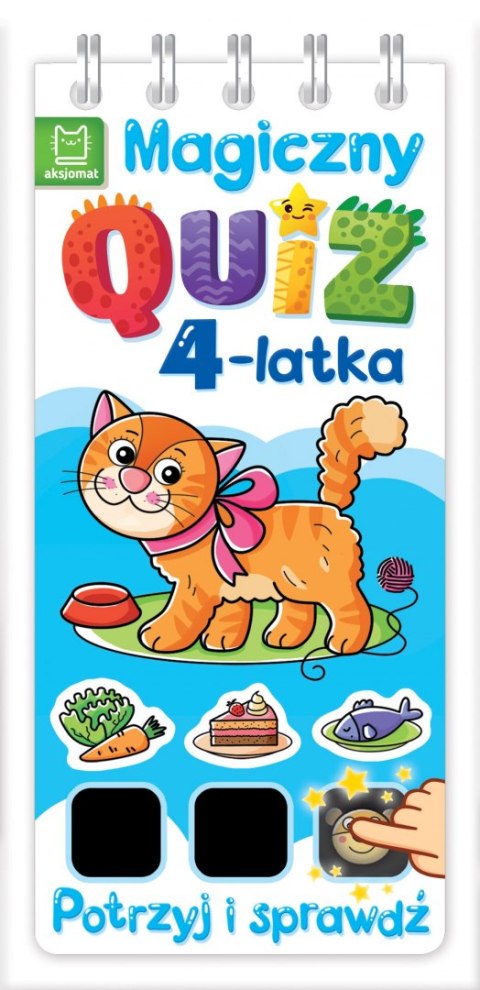 Magiczny quiz 4-latka. Potrzyj i sprawdź! Magiczny quiz 4-latka. Potrzyj i sprawdź!