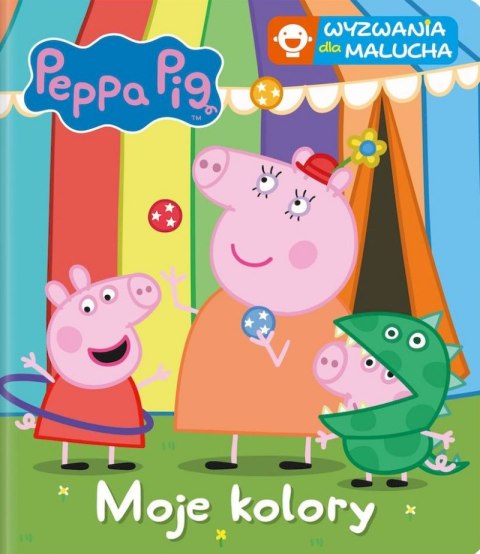 Moje kolory. Wyzwania dla malucha. Świnka Peppa Moje kolory. Wyzwania dla malucha. Świnka Peppa