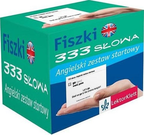 Fiszki 333 słowa Angielski Zestaw startowy PONS W.1 Fiszki 333 słowa Angielski Zestaw startowy PONS W.1
